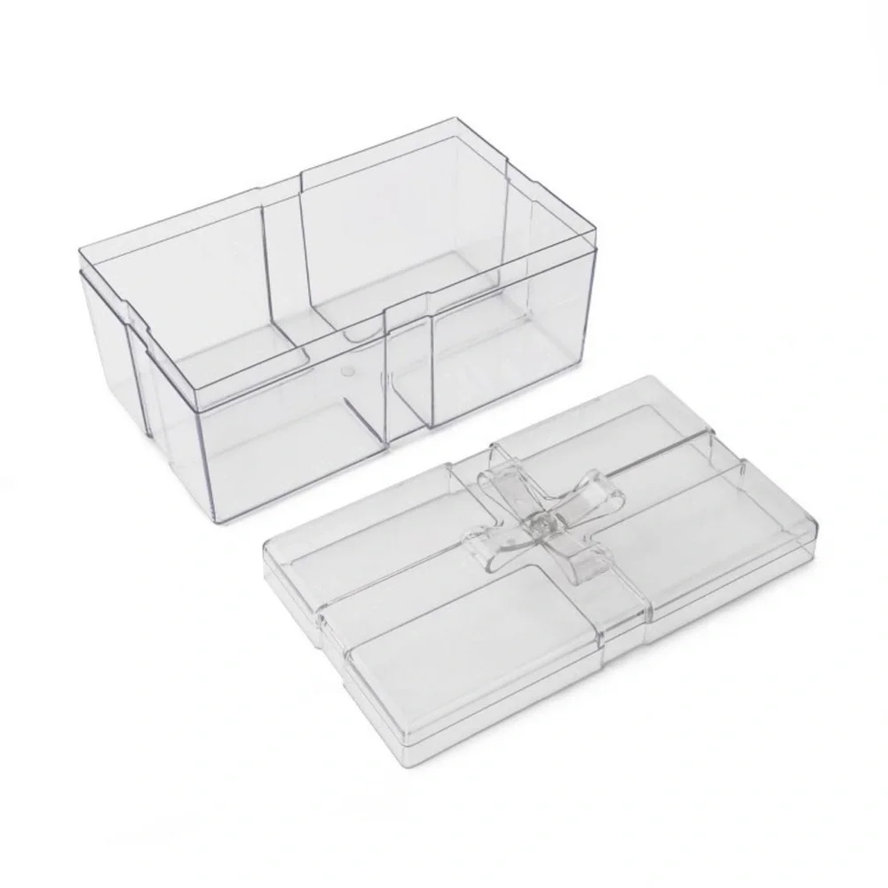 CLEAR ACRYLIC BOW GIFT BOX